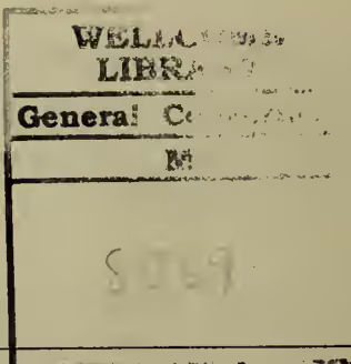 Rectangular library stamp from the Wellman Library, General Collection, with handwritten number 8769.