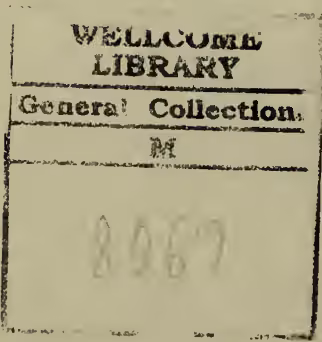 Rectangular stamp: WELLCOME LIBRARY General Collection. M 8067